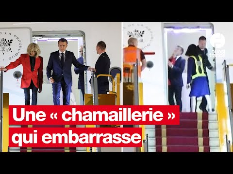 Emmanuel Macron : le geste brusque de Brigitte Macron qui interroge