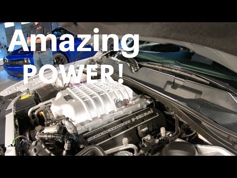 2019 Dodge Challenger SRT Hellcat Redeye engine with 797 HP engine