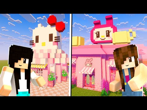 Hello Kitty Coffee vs. My Melody Coffee (Minegirl Challenges)