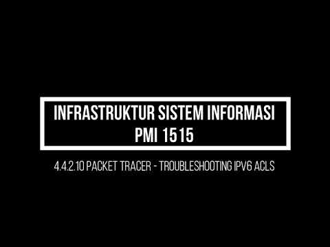4.4.2.10 Packet Tracer - Troubleshooting IPv6 ACLs