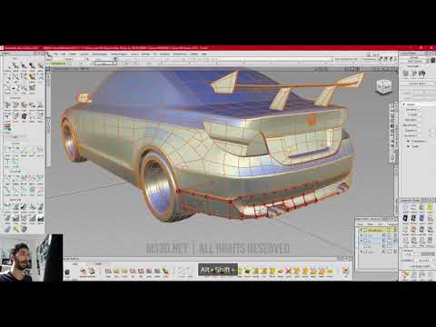 BMW Alias Subdivision Modeling 2 | MS3D