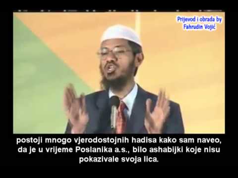 Dr  Zakir Naik   Da li je pokrivanje lica obaveza ili nije