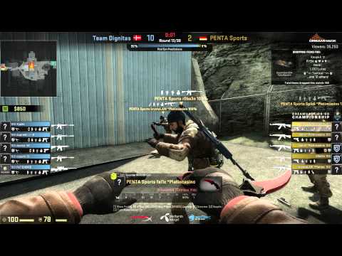 Dreamhack Winter 2014 CS:GO | Group B.1 First Match | Team Dignitas vs PENTA Sports