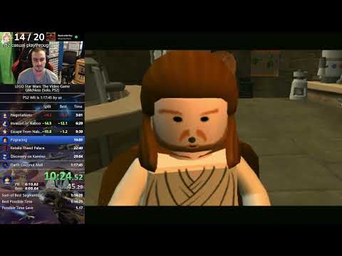 LEGO Star Wars: The Video Game PS2 Glitchless Speedrun in 1:15:30 (PS2 World Record)