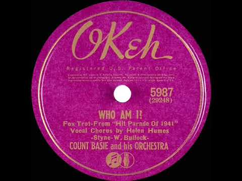 1940 OSCAR-NOMINATED SONG: Who Am I? - Count Basie (Helen Humes, vocal)
