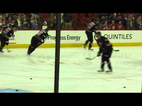 Hurricanes Pre-Game Skate 12/21/11