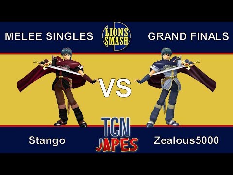 TCNJapes 3 SSBM Singles - Stango (Red Marth) vs. Zealous5000 (Blue Marth) - Grand Finals