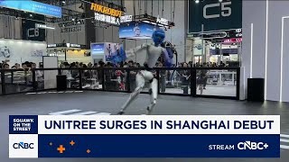 Chinese robot makers surges in IPO