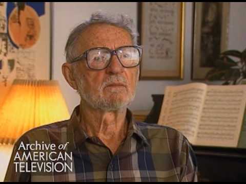 Mel Tolkin on his mother visiting him on "Your Show of Shows" - EMMYTVLEGENDS.ORG