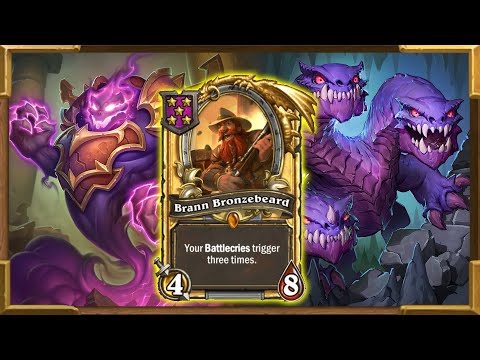 Hearthstone: Instant Triple Brann | WHat Is Going On Here? This Wasn't Expected At battlegrounds