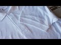 How to sew a Polo shirt lacosta part 1 step by step tutorial. Koszulka polo