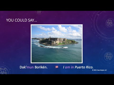 Let's Talk Taíno 19 - Where are you?