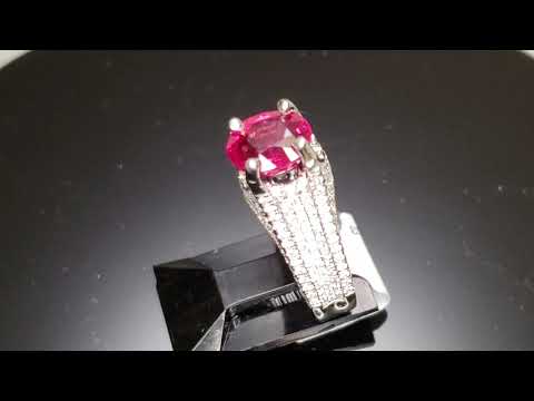 2.37ct Mozambique Ruby Ring Lot# RG330