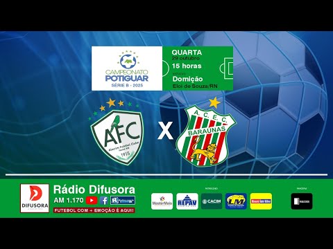 ( AO VIVO) ALECRIM  X BARAÚNAS| 4º RODADA DO CAMPEONATO POTIGUAR SEGUNDA DIVISÃO - 29/10 /2025