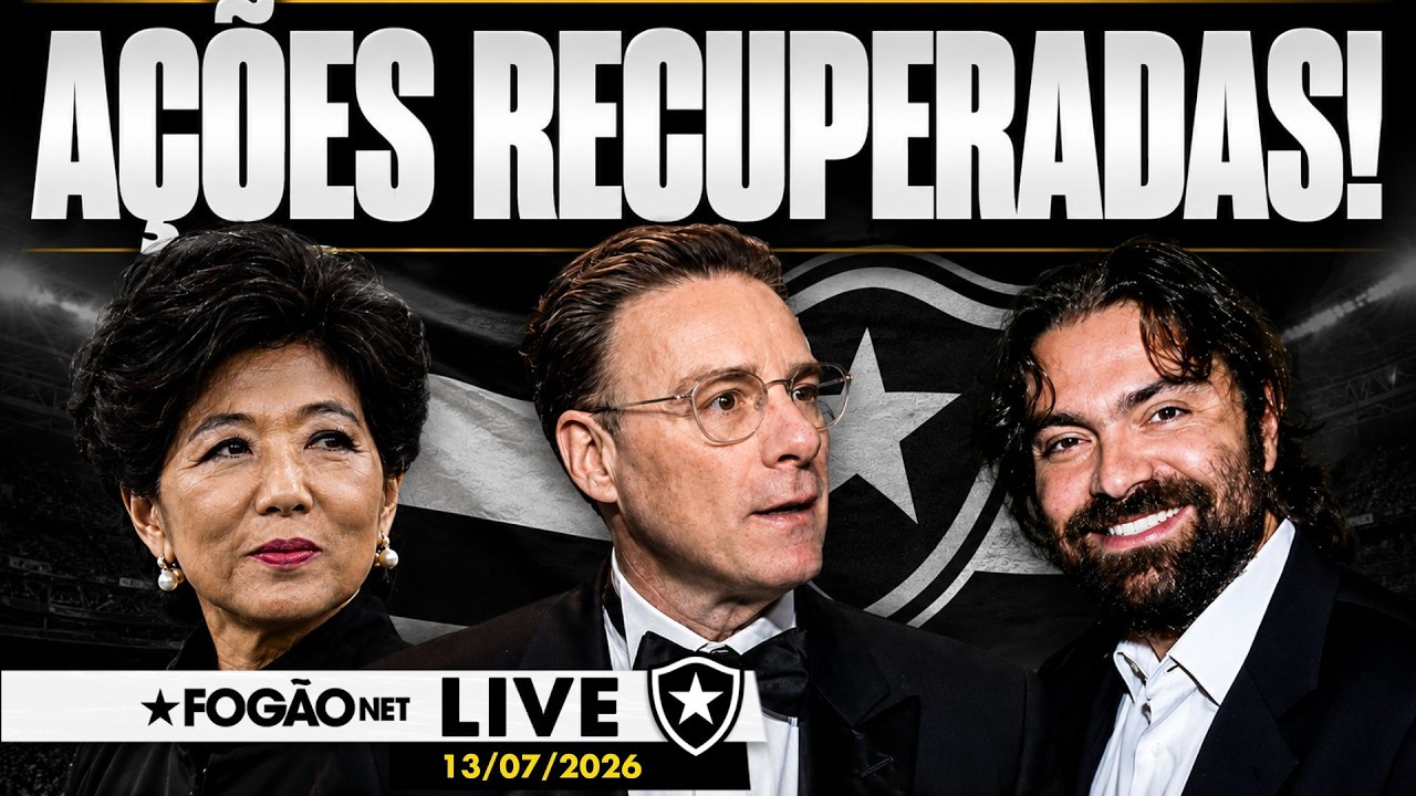 LIVE | Botafogo aciona Cork Gully para recuperar ações da SAF; reforços à espera de anúncio