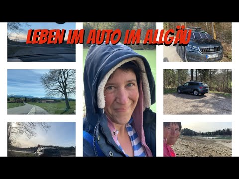 Wie eine deutsche Nomadin im Auto lebt: Füssen/ Allgäu | April 2022 Bayern/ Weg nach Frankreich
