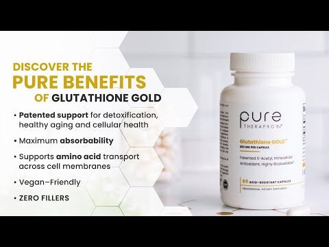 PureThera Glutathione Gold 300 mg Video Preview