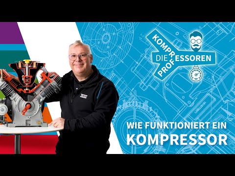 Funktionsweise eines Kolbenverdichters
