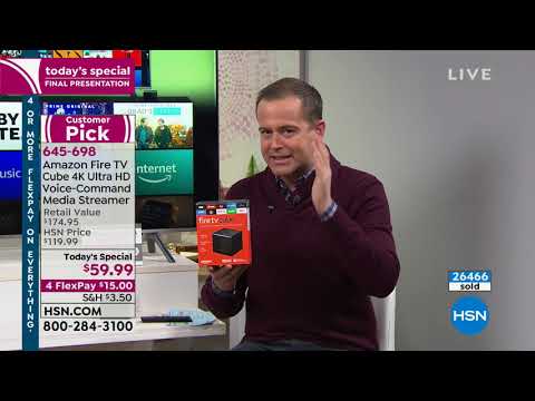 HSN | Electronic Gifts featuring Amazon 10.31.2018 - 11 PM