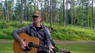 Piece of Wood and Steel , David Allan Coe Cover.