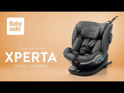 Seggiolino Auto Xperta Dobby Grey I-size Con Base Girevole 360° 40-150cm