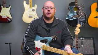 Video thumbnail for Fender American Professional Jaguar vs American Vintage '65 Jaguar Comparison by Alamo Music Center