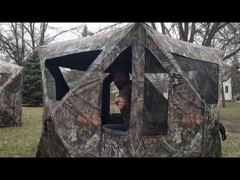 Unboxing of the Ameristep Dominator hub style ground blind. Is it right for you?