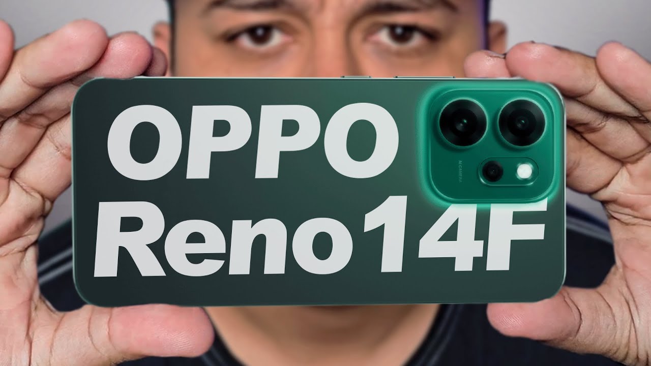 Miniatura da avaliação em vídeo de Smartphone OPPO Reno 14F 5G 256GB 12GB RAM