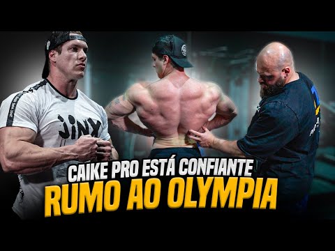 CAIKE PRO IS CONFIDENT! HEADING TO MR. OLYMPIA!