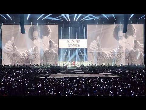 BTS PTD Las Vegas Day 2 - Intro VCR + ON + Fire