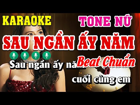 Sau Ngần Ấy Năm Karaoke Tone Nữ Beat Gốc Chuẩn - Hà Nhi | Linh Linh Karaoke