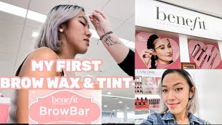 BENEFIT BROW BAR WAX AND TINT | HOW THEY WAX | ULTA BEAUTY