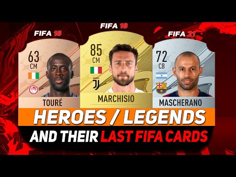 FIFA 23 ✸ 💔 HEROES and their LAST FIFA CARDS! ft. MARCHISIO, MASCHERANO, YAYA TOURE… etc