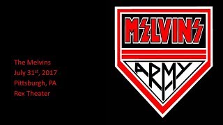 The Melvins - July 31st, 2017 - Pittsburgh, PA - Rex Theater