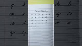 Cursive Writing a to z | Small Letters abcd | Cursive abcd | Cursive Handwriting | Cursive letters