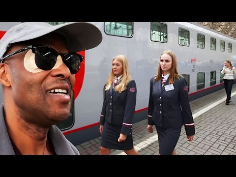 First Time on Russia's Giant Double Decker Sleeper Train!