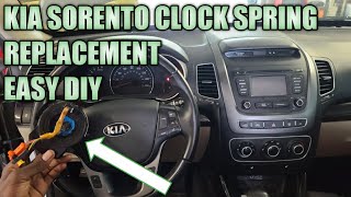 Kia Sorento clock springs replacement