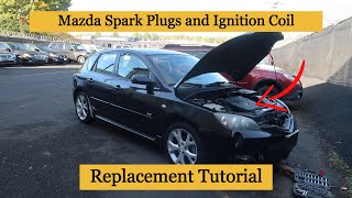 TUTORIAL: Mazda 3 Spark Plug and Ignition Coil replacement (Engine Misfire)