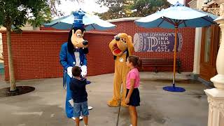 Pluto y Goofy