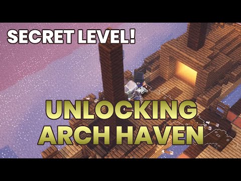 SpookyFairy - How to Unlock Arch Haven Secret Level in Minecraft Dungeons?