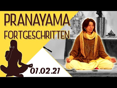 Fortgeschrittenes Pranayama mit Vani Devi - Yoga Vidya Live 06:00 - 01.02.2021