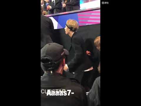 [Fancam] BTS Behind The Scene at MAMA in Hong Kong 2017 171201