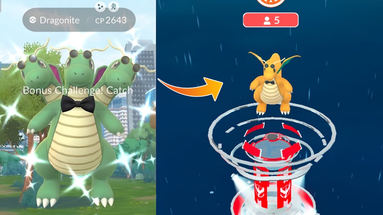 Finally Catching Custom Shiny Dragonite in Fashion Event! 