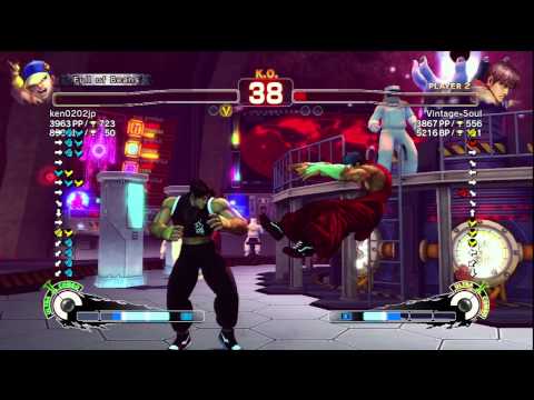 ken0202jp [Yun] vs. Vintage-Soul [Guy] | SSF4 Arcade Edition