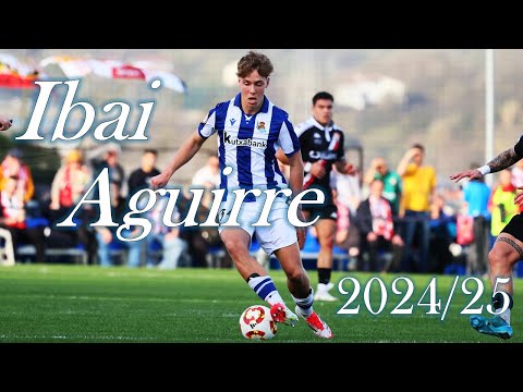 Ibai Aguirre 2024/25 | Real Sociedad Juvenil / Real Sociedad C | #zubieta