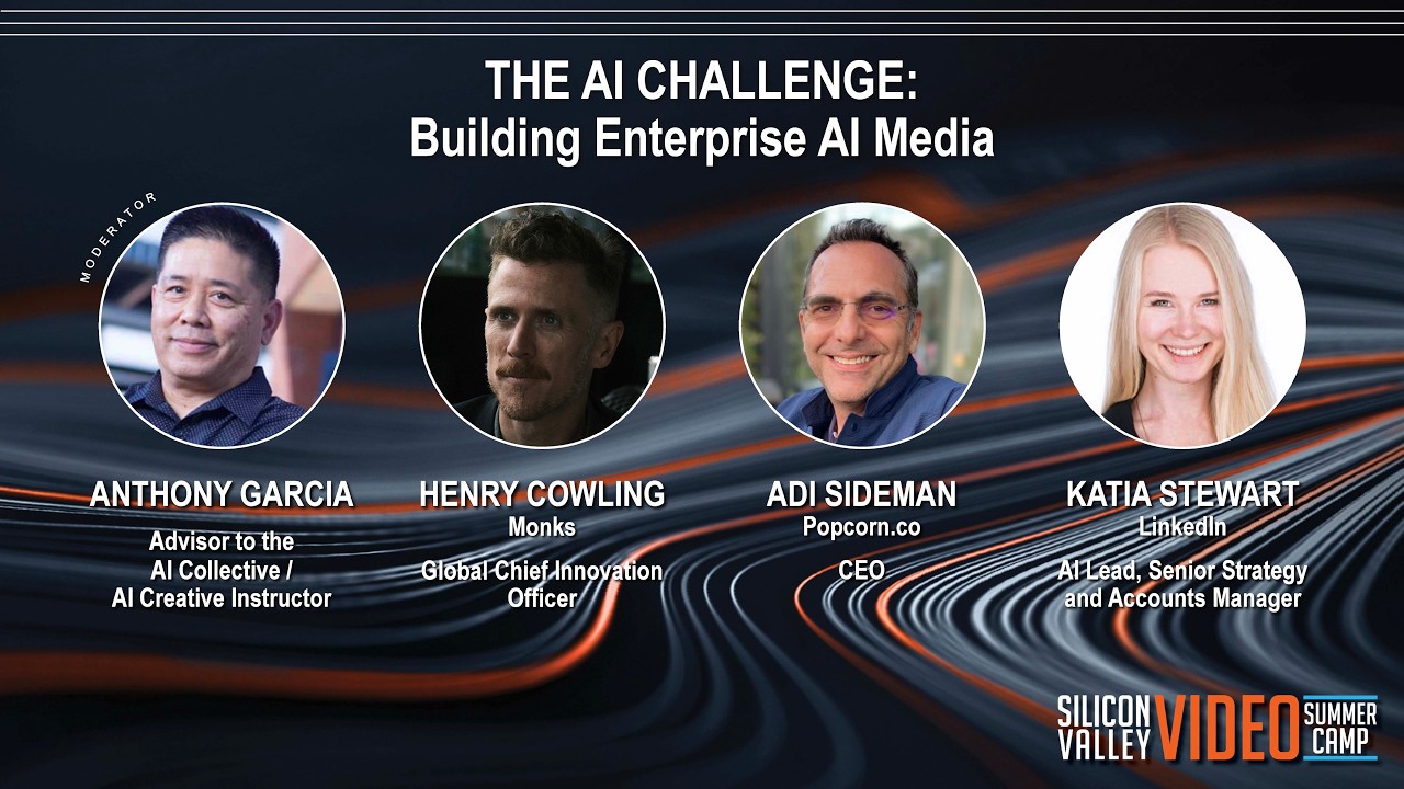The AI Challenge:  Building Enterprise AI Media