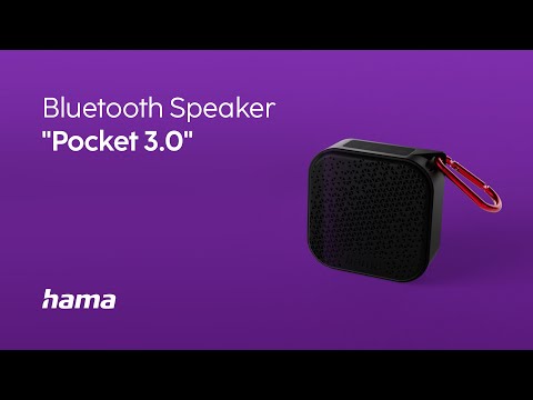 Enceinte Bluetooth® Pocket 3.0, étanche IP67, 3,5 W, noir