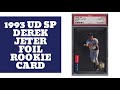 1993 Upper Deck SP Derek Jeter Foil Rookie Profile