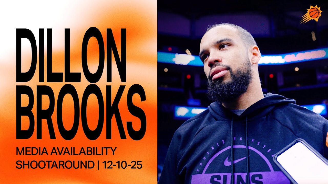 Dillon Brooks Shootaround Media Availability | Phoenix Suns | 12-10-25