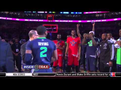 LeBron & Dwyane Wade Get Kyrie Irving To Hold Up MVP Trophy